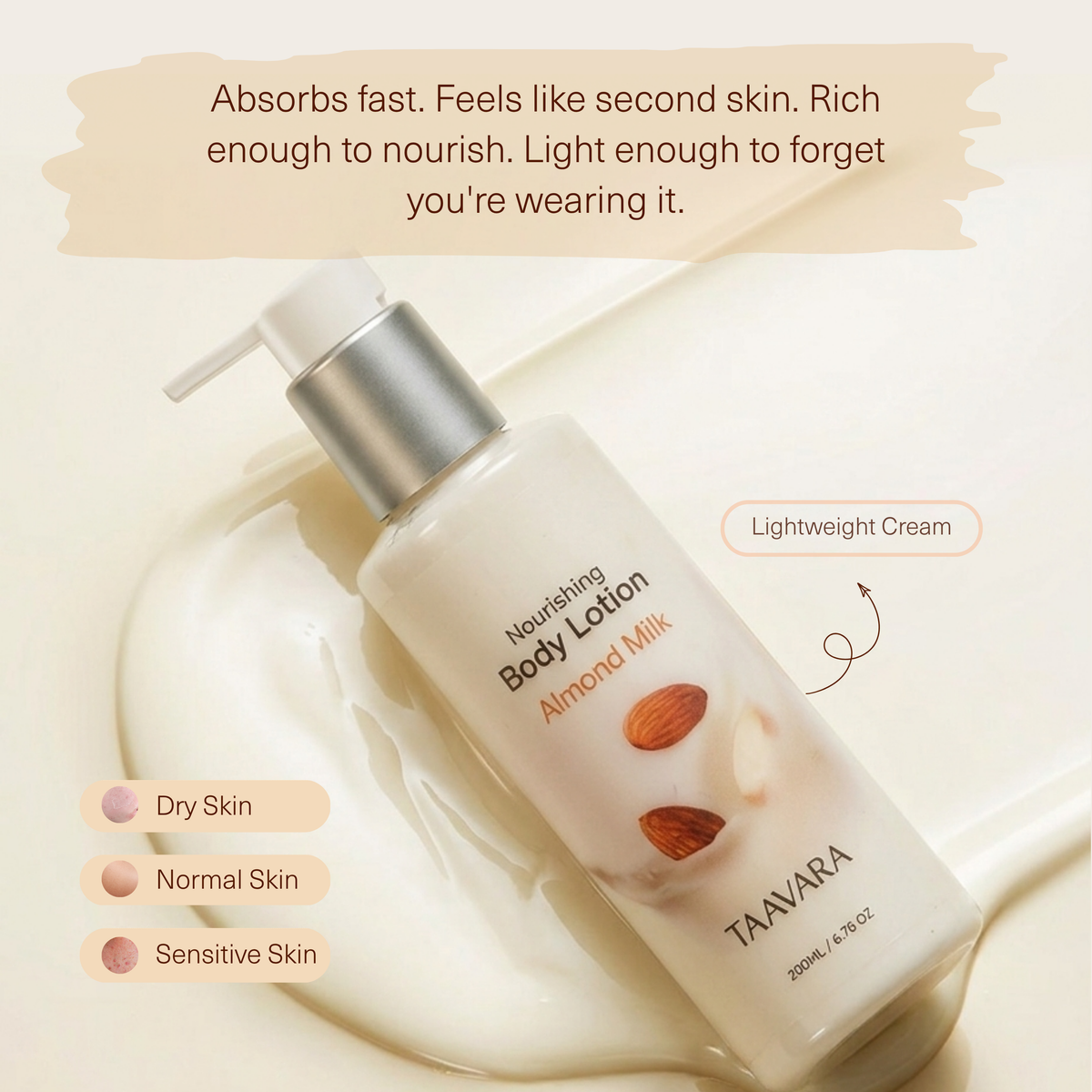 Nourishing Body Lotion Almond Milk